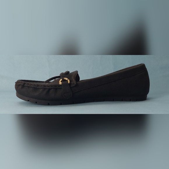 Lauren Blakwell | Woman's Black Loafers - Picture 2 of 4